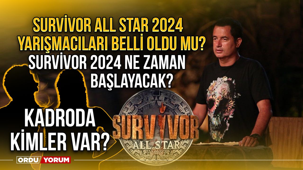 Survivor All Star 2024 ne zaman başlayacak? İlk yarışmacının ismi