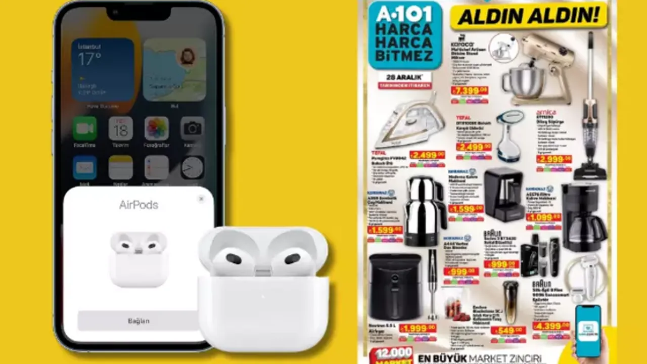 A101 indirim kataloğunda Apple AirPods (3. Nesil) kampanyası! AirPods fiyatı, inceleme ve yorumlar