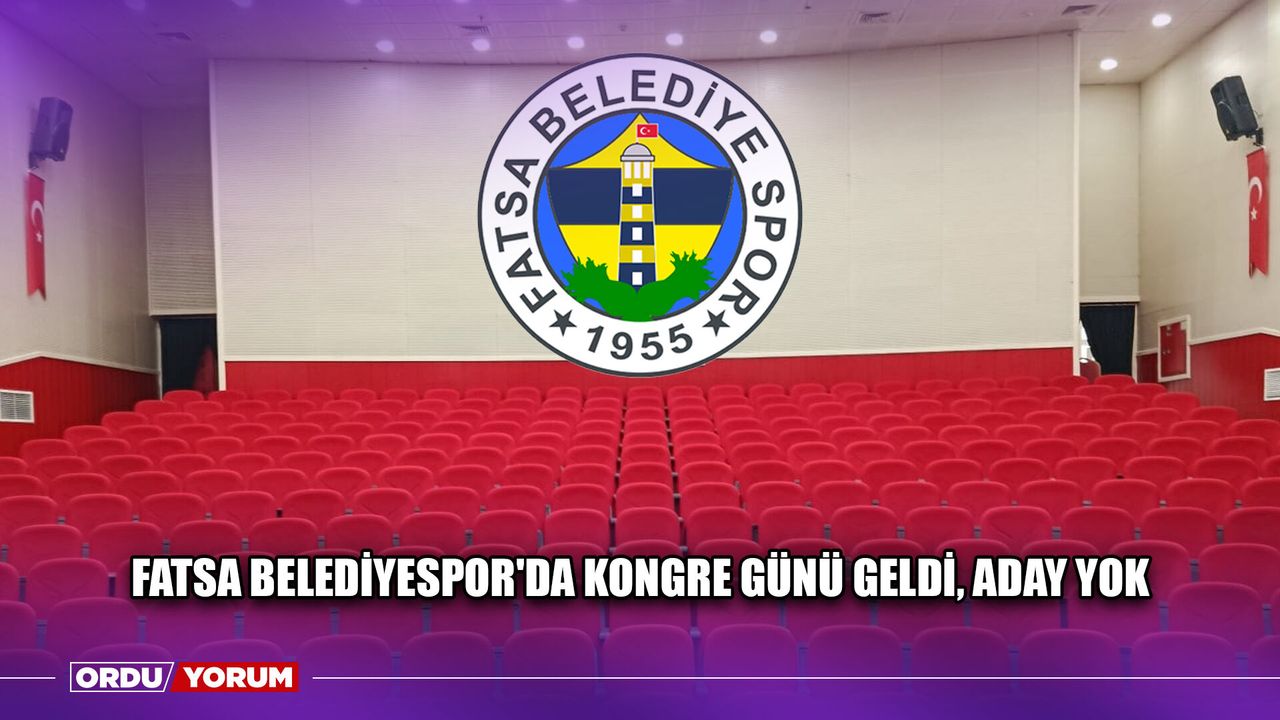 Fatsa Belediyespor'da Kongre Günü Geldi, Aday Yok