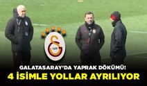 Galatasaray'da Yaprak Dökümü! 4 İsimle Yollar Ayrılıyor