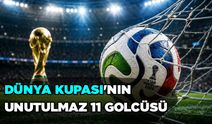 Dünya Kupası'nın Unutulmaz 11 Golcüsü