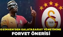 Osimhen'den Galatasaray Yönetimine Forvet Önerisi