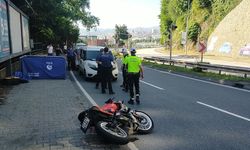 Motor sürücüsü genç kadın hayatını kaybetti