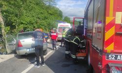 Fatsa'da Trafik Kazası 4 Yaralı