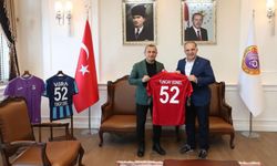 Ordu Valisi Sonel, TFF Genel Sekreter Yardımcısını Konuk Etti