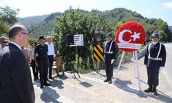 Giresun'da sel afetinde hayatını kaybedenler anıldı