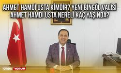 Ahmet Hamdi Usta kimdir? Yeni Bingöl Valisi Ahmet Hamdi Usta nereli kaç yaşında?