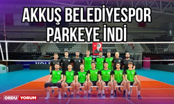 Akkuş Belediyespor Parkeye İndi