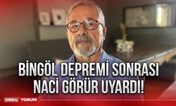 Bingöl depremi sonrası Naci Görür Uyardı!