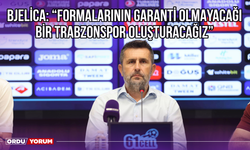 Bjelica: ‘’Formalarının Garanti Olmacağı Bir Trabzonspor Oluşturacağız’’