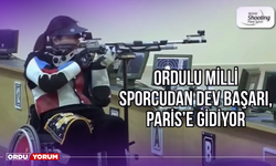 Ordulu Milli Sporcudan Dev Başarı, Paris'e Gidiyor