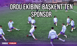 Ordu Ekibine Başkent'ten Sponsor