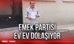 Emek Partisi ev ev dolaşıyor