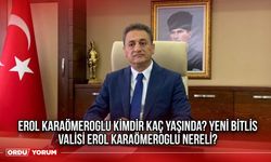 Erol KARAÖMEROGLU kimdir kaç yaşında? Yeni Bitlis Valisi Erol KARAÖMEROGLU nereli?
