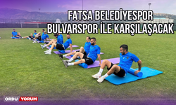 Fatsa Belediyespor, Bulvarspor ile Karşılaşacak