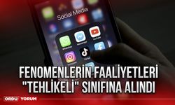 Fenomenlerinin Faaliyetleri "Tehlikeli" Sınıfına Alındı