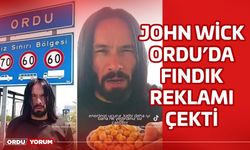 John Wick Ordu’da Efsane 'Ordu Fındığı Reklamı Çekti