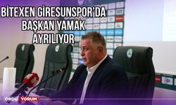 Bitexen Giresunspor'da Başkan Yamak Ayrılıyor