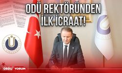 ODÜ Rektöründen ilk icraat!