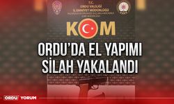 Ordu’da el yapımı silah yakalandı