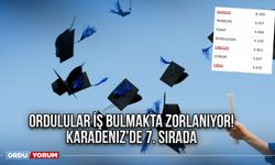 Ordulular iş bulmakta zorlanıyor! Karadeniz'de 7. sırada