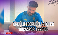 Ordulu Tecrübeli Stoper Bucaspor 1928'de