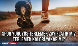 Spor Yürüyüş Terlemek Zayıflatır mı? Terlemek Kalori Yakar mı?