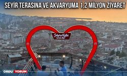 Seyir terasına ve akvaryuma 1,2 milyon ziyaret