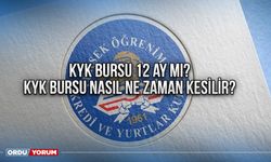 KYK bursu 12 ay mı? KYK bursu nasıl ne zaman kesilir?