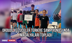 Ordulu Yüzücüler, Türkiye Şampiyonası’da Madalyaları Topladı