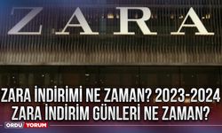 Zara indirimi ne zaman? 2023-2024 Zara indirim günleri ne zaman?