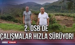 2. OSB’de çalışmalar hızla sürüyor!