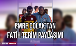 Emre Çolak’tan Fatih Terim Paylaşımı