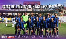 Fatsa Belediyespor İkinci Kaybı İstemiyor