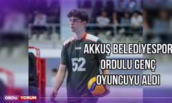 Akkuş Belediyespor, Ordulu Genç Oyuncuyu Aldı