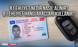 B1 ehliyet nedir nasıl alınır? B1 ehliyet Hangi araçları Kullanır?