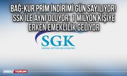 Bağ-Kur prim indirimi gün sayılıyor! SSK ile aynı oluyor: 1 milyon kişiye erken emeklilik geliyor