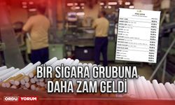 Bir sigara grubuna daha zam geldi