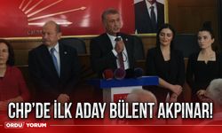 CHP’de ilk aday Bülent Akpınar!