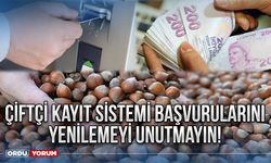 Çiftçi Kayıt Sistemi başvurularını yenilemeyi unutmayın!