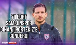 Yılport Samsunspor Cihan'i Portekiz'e Gönderdi