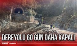 Dereyolu 60 gün daha kapalı