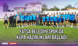 Fatsa Belediyespor’da Kupa Hazırlıkları Başladı