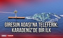 Giresun Adası'na teleferik: Karadeniz'de bir ilk