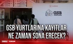 GSB yurtlarına kayıtlar ne zaman sona erecek?