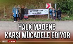 Halk madene karşı mücadele ediyor