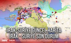 Irak-Suriye Güncel Harita I Irak - Suriye Son Durum