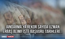 Jandarma'ya rekor sayıda uzman erbaş alımı! İşte başvuru tarihleri...