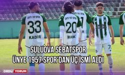 Suluova Sebatspor, Ünye 1957 Spor’dan Üç İsmi Aldı