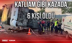 Katliam gibi kazada 6 kişi öldü